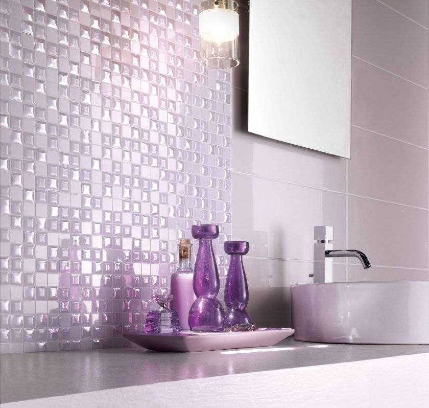 Плитка мозаика для ванной комнаты: особенности (фото)