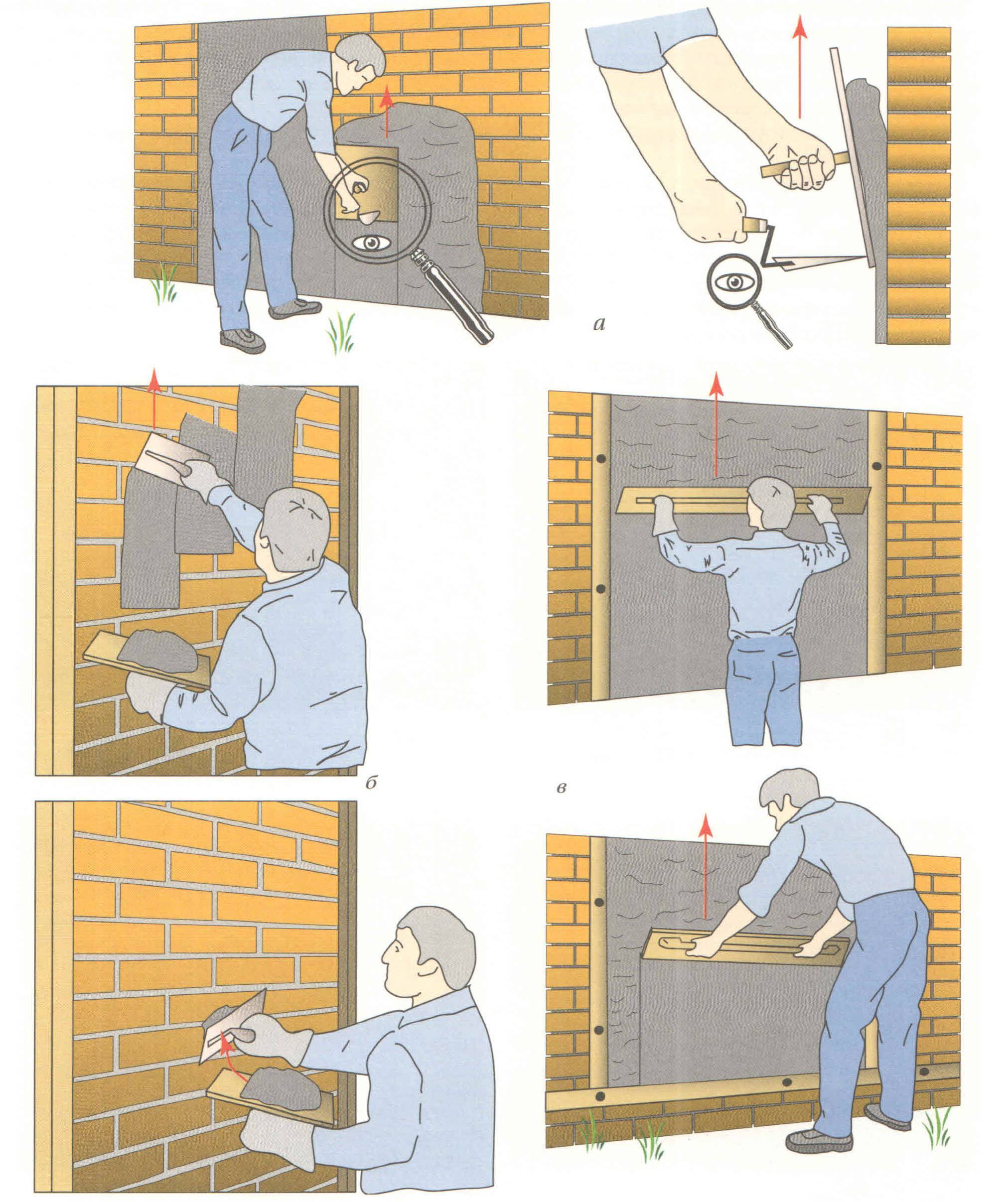 Как штукатурить стены без маяков своими руками: пошаговая инструкция, видео