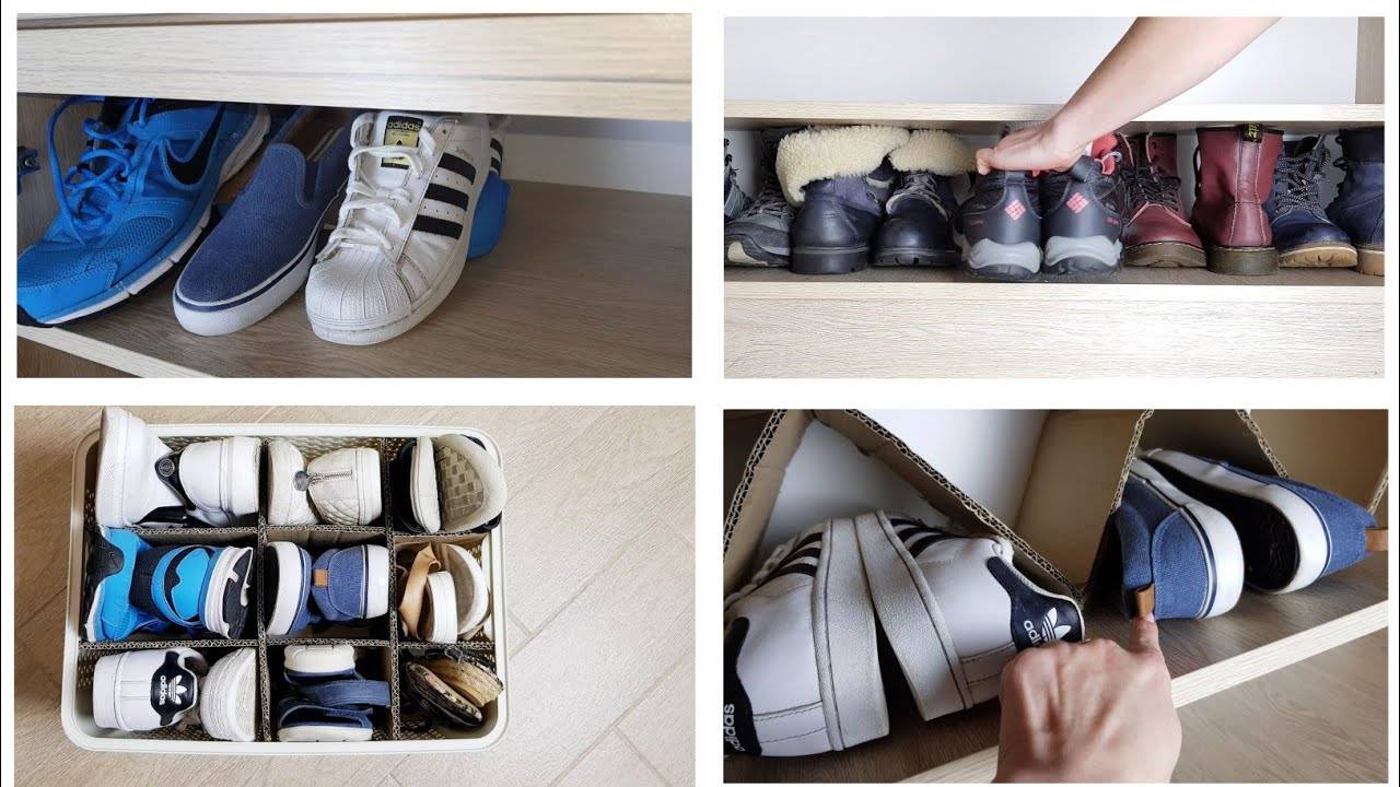 Хранение обуви: различные варианты и идеи, в том числе для прихожей, как правильно и компактно хранить обувь