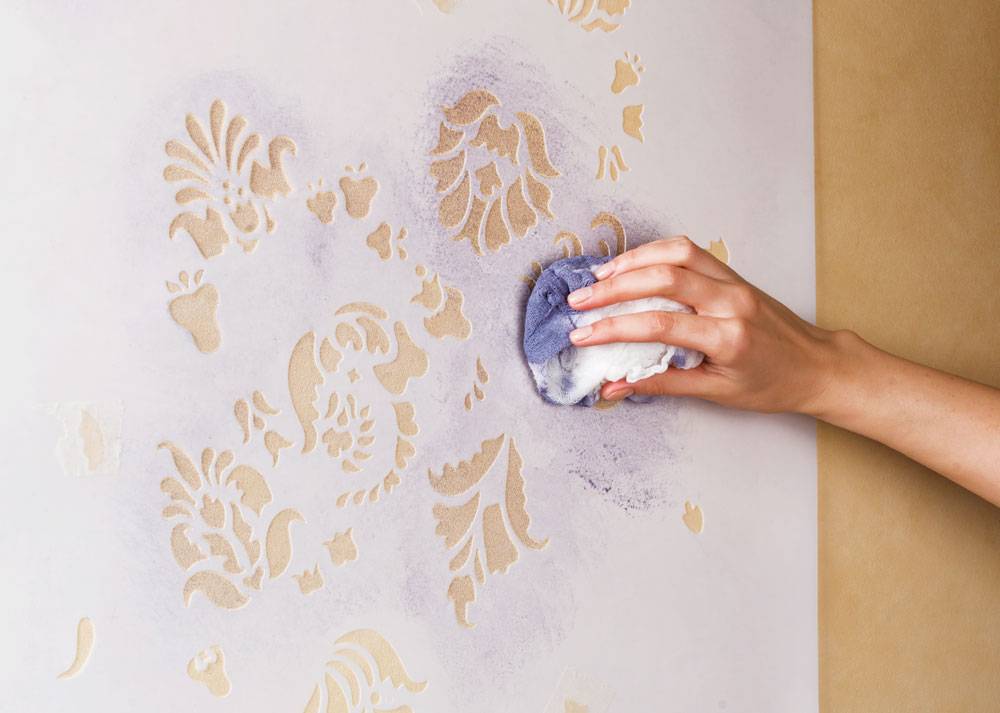 Как сделать трафарет для покраски стен своими руками