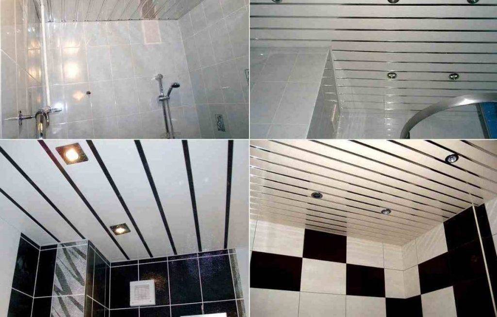 Реечный потолок в ванной комнате - достоинства и недостатки