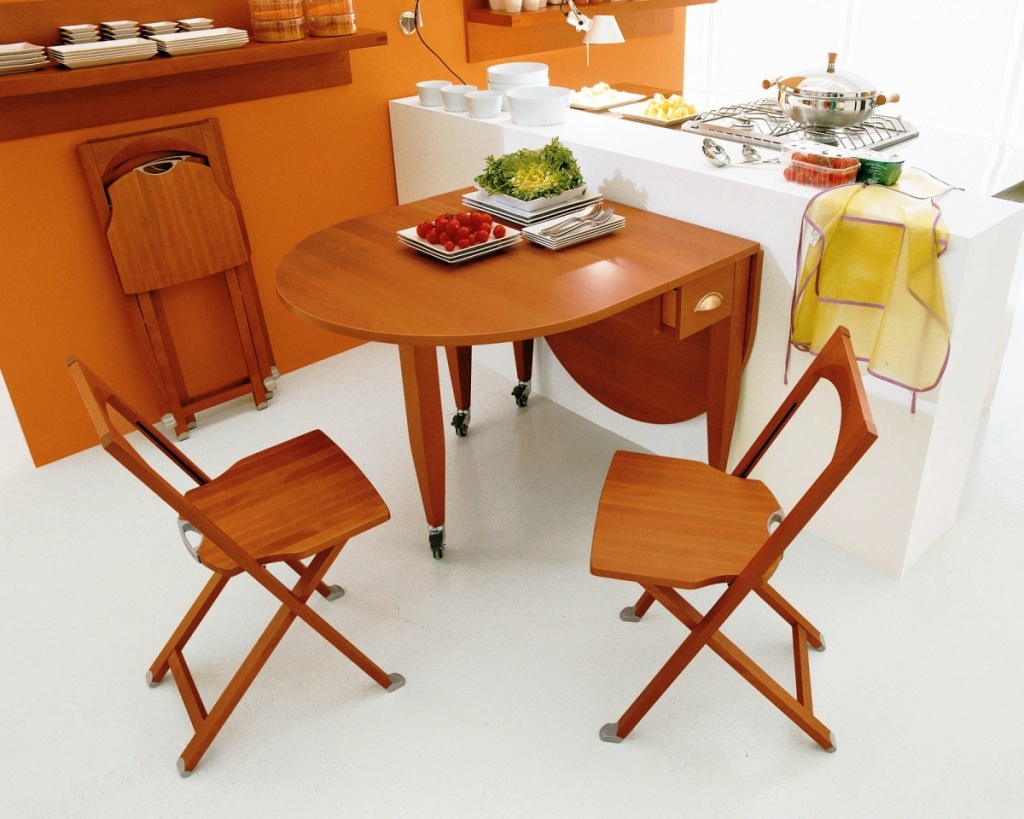 Кухонные столы для маленькой кухни – лучшие дизайнерские находки (70 фото)