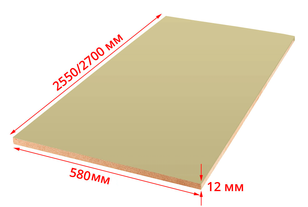 Размеры мдф-панели: стеновые варианты длиной 3 метра, стандартные ширина и толщина панелей для стен