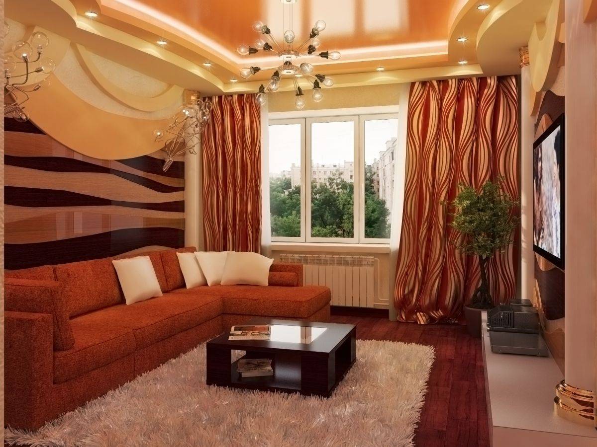 Идеи ремонта обычного зала своими руками (109 фото): отделка гостиной в квартире, декор комнаты в современном стиле