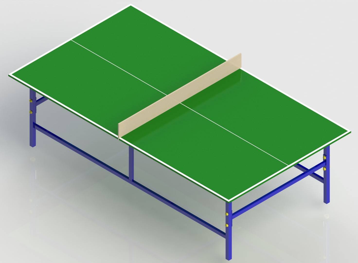 Теннисный стол своими руками для настольного тенниса