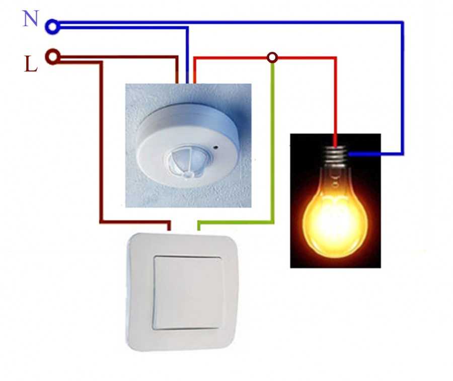Датчик движения для включения света: виды, подключение, настройка