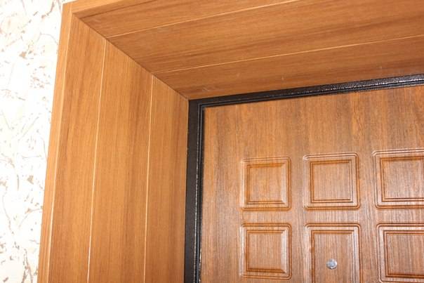 Откосы из мдф для входной двери: особенности монтажа - способы приклеивания