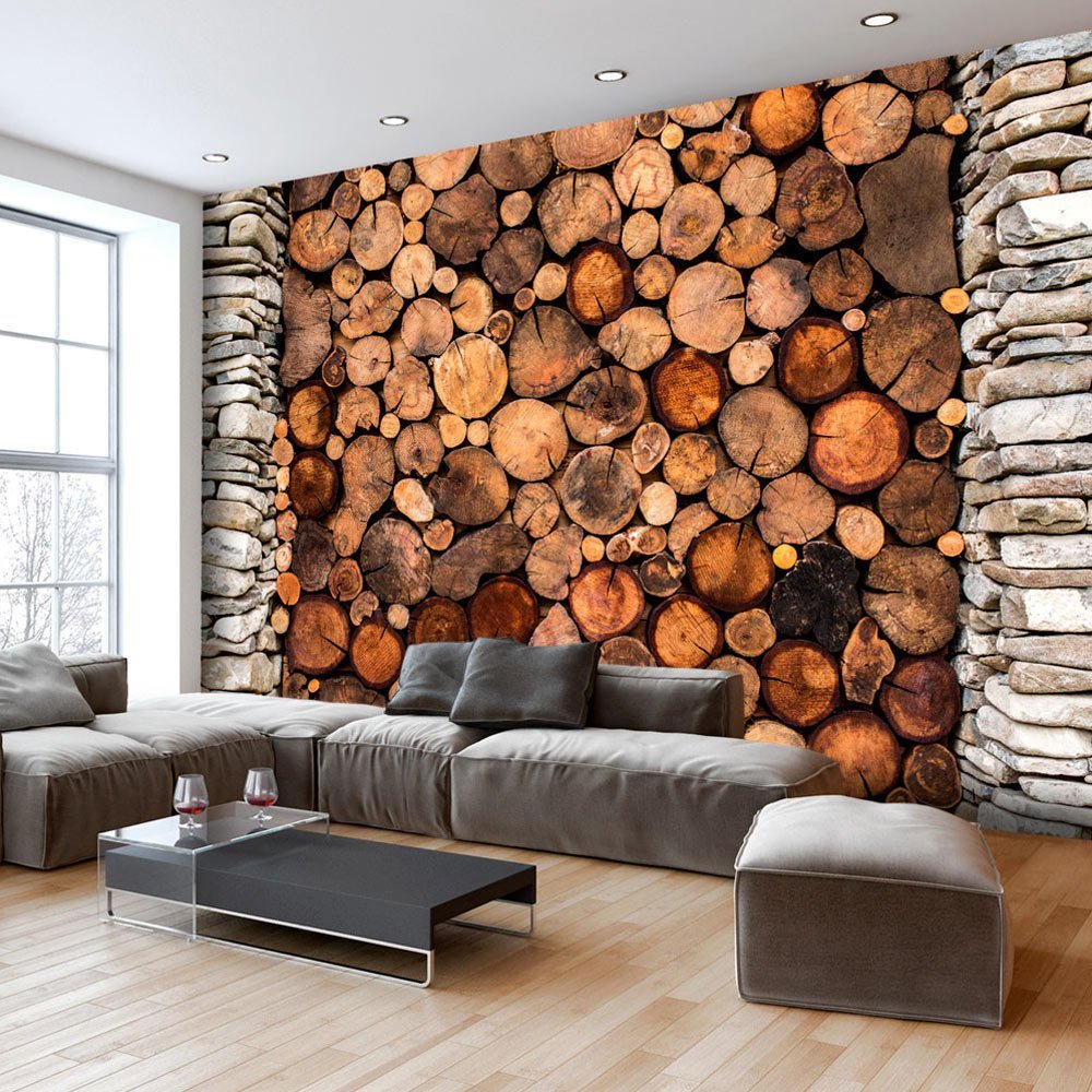 Спилы дерева в интерьере для декора дома (39 фото) - decorwind