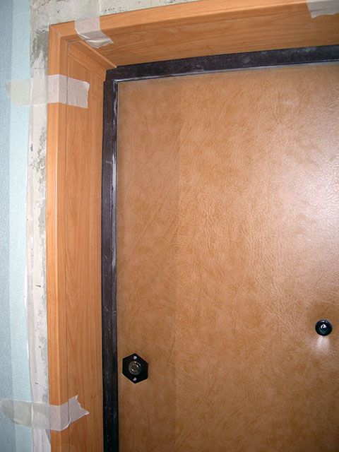 Дверные откосы из мдф панелей: отделка входных дверей своими руками