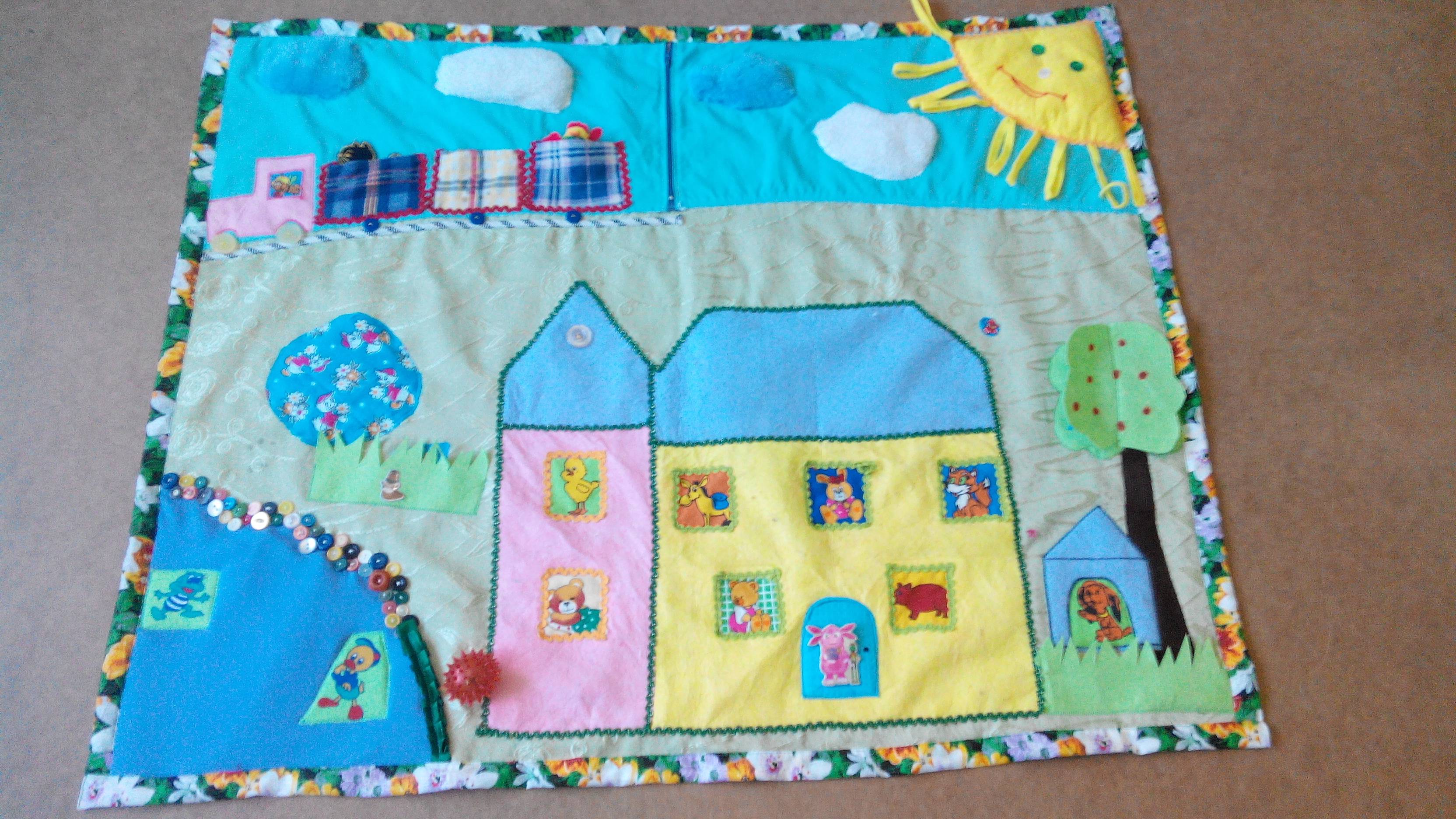 Делаем развивающий коврик для малыша своими руками | онлайн-журнал о ремонте и дизайне