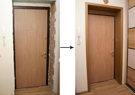 Как сделать откосы входной двери из мдф | онлайн-журнал о ремонте и дизайне