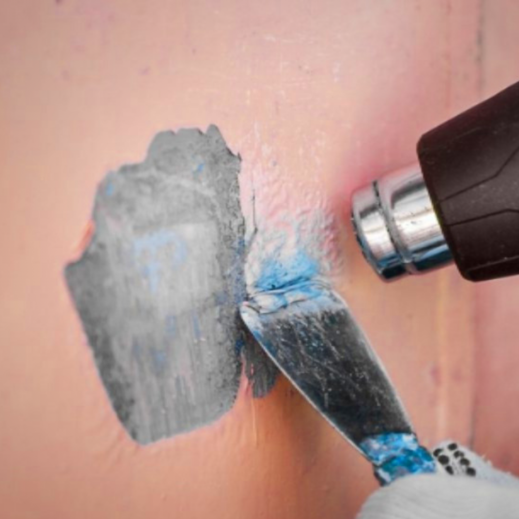 Как очистить поверхность стен от краски на водоэмульсионной основе