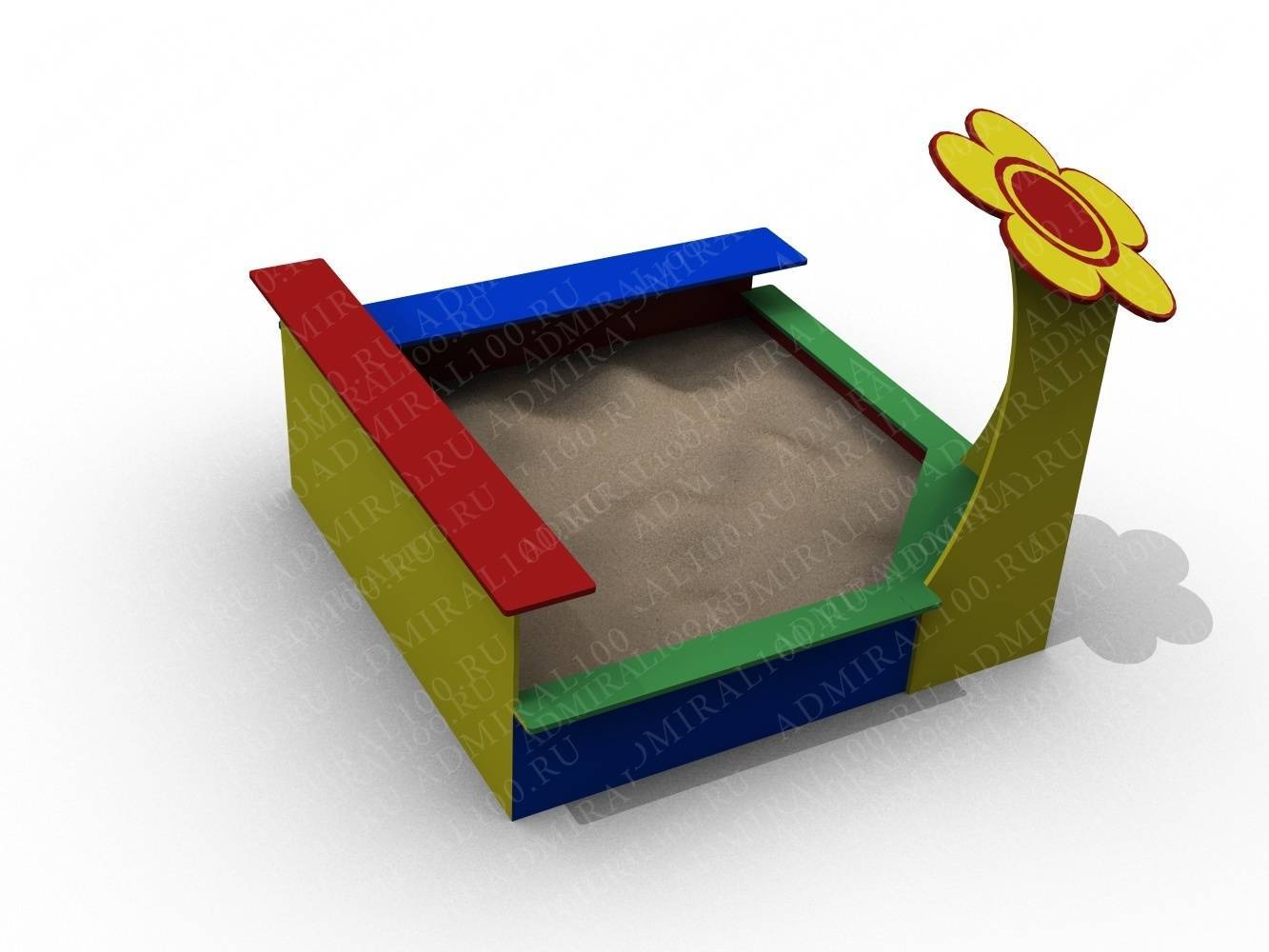 Песочница с крышкой-скамейкой своими руками: схема, чертежи, пошагово, фото